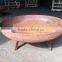 China Hot-selling D100 Patio Steel rust Fire Pit