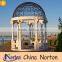 Customized hand carved white beautiful large outdoor marble gazebo NTGM-018Y