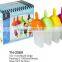 4 in 1 plastic ice mould with straw
