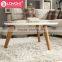 living room round shelf coffee table modern wooden coffee side table small tea table