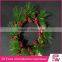 Factory direct sales Christmas candle holder wreath for home decoration