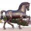 large outdoor copper life size brass bronze horse statue