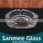 Transparent Murano Glass Ashtray Personalized Ashtray