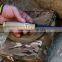 New Design Outdoor Utility Fishing Accessories Knife Shovel Hoe Flashlight Saw
