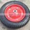 air wheel 14x4 tool cart ues wheels rubber wheel 4.00-8 with steel rim
