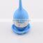 Cute Silicone Handle Tea Infuser Strainer With Drip Tray