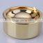 portable rotate stainless steel ashtray round fancy