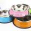 1630ml Stainless steel durable dog bowl/pet dish/water bowl / Feeders