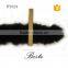 Fancy design black feather decorations dyed feather scarf