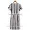 2016 latest plain dress for fat women with short sleeve,plus size/over size women casual dress for summer