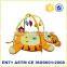 Hot selling kids tiger toy animal shaped plush play mat baby play mat