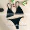 2016 new style 4 pure color fashion sexy girl bikini set
