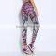 Fashion Design Custom Women Colorful Yoga Pants