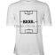 BALLER Round Back T shirt fashion 2016 for men and women 100% cotton NL luxury brand 1:1 round bottom RLAB long back BXXR