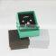 Luxury velvet square jewelry boxes Multicolor accept custom logo velvet jewelry package wholesale jewelry box