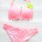 pink sweat girl swimwear