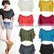 Fashion Women Crop Top Plain