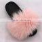 Myfur New Arrivals Fur Slippers for Women Outdoor Shoes Furry Ladies Slippers Flat Platform Woman Slides