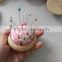 pin cushion with wooden base OEM service