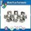 Made in Taiwan Captive Stainless Steel Zinc Electroplated Steel Cage Nut