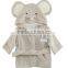 factory wholesale!!!hooded cartoon baby bath towel hooded bathrobe