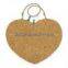 Hart Shaped Cork Message Board