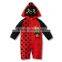 2016 spring & autumn cartoon animal hooded babysuits