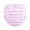 pink stripes printed style wholesale 100% cotton baby cloth diaper