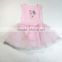 kids dress for girl tutus pink baby dress ballet skirt flower girl dress