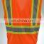 Workwear Silver TC Reflectice Tape Mesh Safety Vest