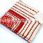 Red Applique Kantha Quilt Patchwork Bedspread Cotton Handmade Throw Ralli Cut Work Kantha Blanket