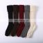 fashion floor socks with cable knit turnover ,knitted leg warmers women