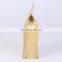 Factory price food grade flat bottom kraft paper bag with zipper and window for food packaging