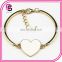 Korean fashion all-match exquisite heart-shaped barcelet agent