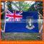 polyester printed 1x2M UK custom flag for handing or pole