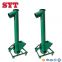 SYT lift screw auger with vibration / plastic granuler vibrating feeder with cooling