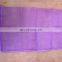 UV treated leno mono mesh bag for garlic packing, virgin material pe garlic mesh bag