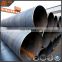 Large diameter welded thin wall steel pipe high quality spiral tube used for construction