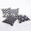 Custom Soft Velvet pillow Geometric pattern printed  Throw Pillow cover