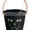 Halloween lantern felt bucket candy bag for kids trick or treat