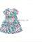 Floral Print Child Baby Dress Model Spanish Baby Dress Casual Dress