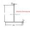 size chart of t shape m10 galvanised steel iron t bar suppliers