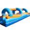 inflatable water tunnel slide inflatable flat water slide for backyard
