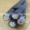 11kv/22kv/ 33kv AL conductor XLPE InsulatedABC Aerial Bundle Cable