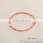 2015 fashion jewelry seed bead bracelet with alloy letter charm bracelet