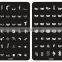 Wholesale CK Series metal custom nail art stamp plate