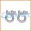 China supplier high-end metal plastic d ring