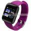 Hot Selling Smart Bracelet 116 Plus Smartwatch Sport Smart Watch Fitness Watch Tracker Wristband Fitness A6s Smartwatch