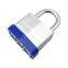 Waterproof safety best quality anti-rust 40-70mm laminated padlock