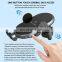 Car Phone Holder Wireless Charger For iPhone Huawei Xiaomi 15W Induction Car Mount Fast Wireless Charging Suck Phone Holder
